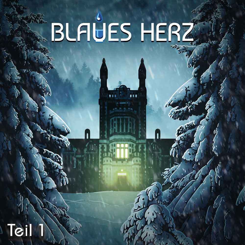 Das Cover zum Hörspiel Blaues Herz Teil 1
