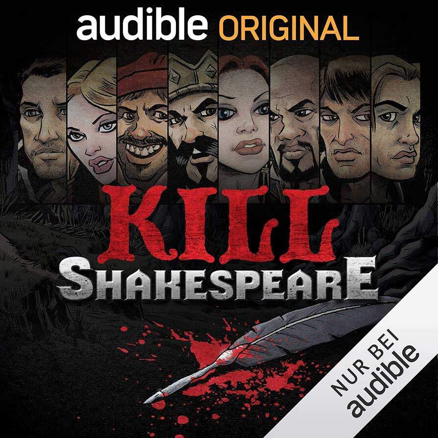 Das Cover zum Hörspiel Kill Shakespeare
